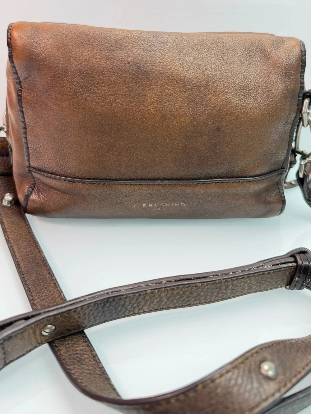 Liebeskind Berlin Crossbody Bag Soft Leather Brown